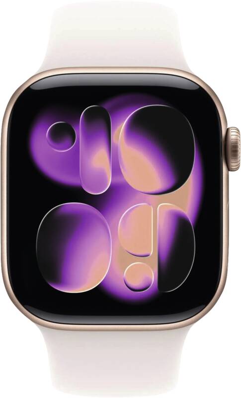 Watch Series 11 GPS, 42mm, Alu, Gr. S/M, blassrosanes Sporta