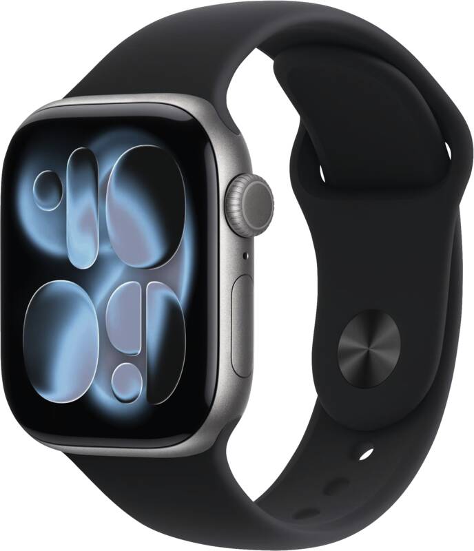 Watch Series 11 GPS + Cellular, 42mm, Alu, Gr. M/L, schwarze