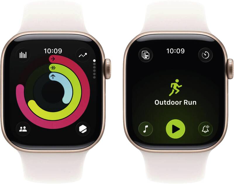 Watch Series 11 GPS + Cellular, 42mm, Alu, Gr. S/M, blassros