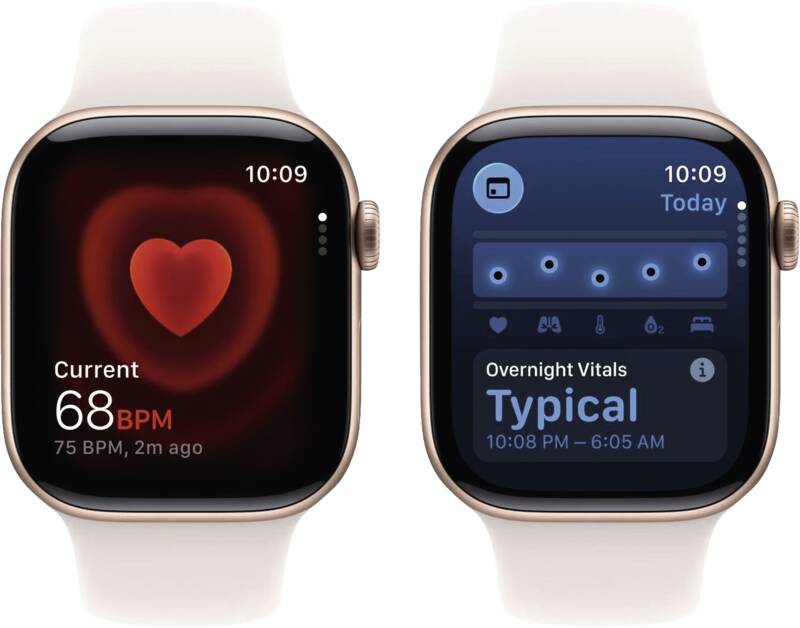 Watch Series 11 GPS + Cellular, 42mm, Alu, Gr. M/L, blassros