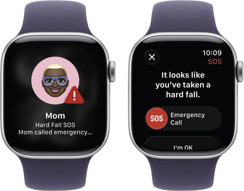 Watch Series 11 GPS + Cellular, 42mm, Alu, Gr. M/L, nebelvio