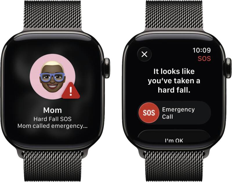 Watch Series 11 GPS + Cellular, 42mm, Titan, schieferfarbene