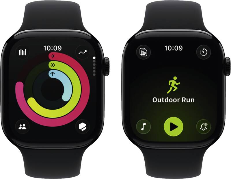 Watch Series 11 GPS + Cellular, 46mm, Alu, Gr. M/L, schwarze