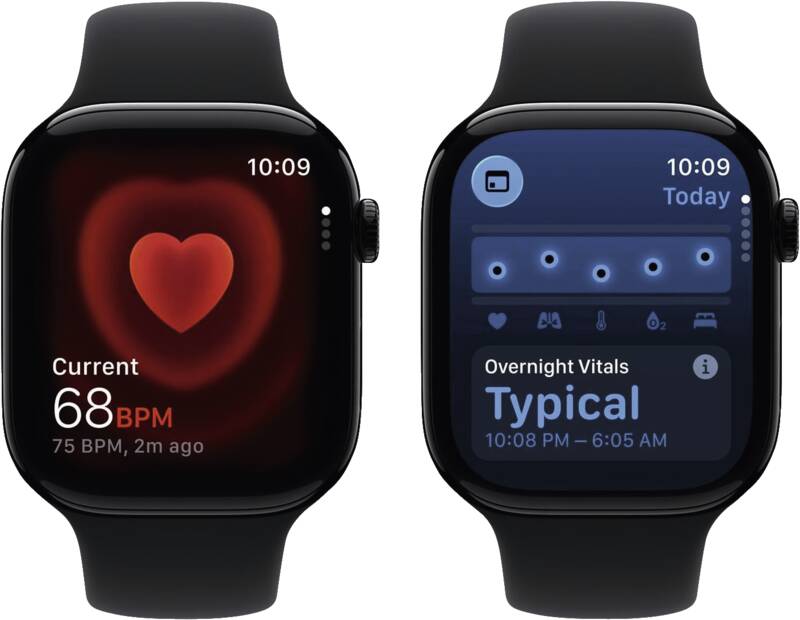 Watch Series 11 GPS + Cellular, 46mm, Alu, Gr. M/L, schwarze