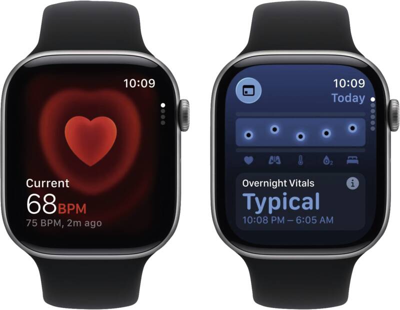 Watch Series 11 GPS + Cellular, 46mm, Alu, Gr. S/M, schwarze