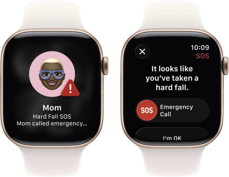 Watch Series 11 GPS + Cellular, 46mm, Alu, Gr. S/M, blassros