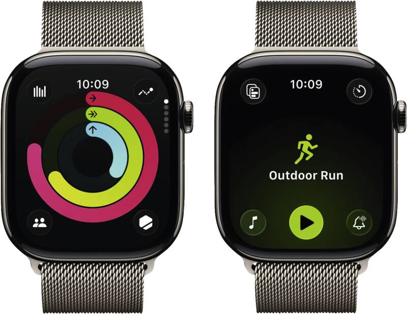Watch Series 11 GPS + Cellular, 46mm, Titan, Gr. S/M, naturf