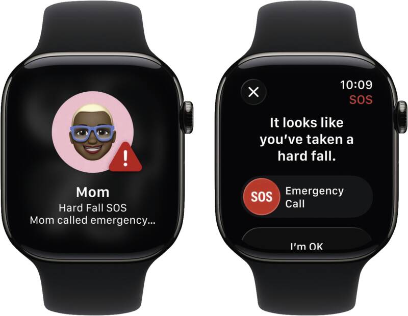 Watch Series 11 GPS + Cellular, 46mm, Titan, Gr. M/L, schwar