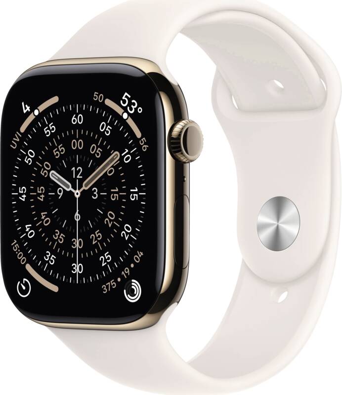 Watch Series 11 GPS + Cellular, 46mm, Titan, Gr. S/M, blassr