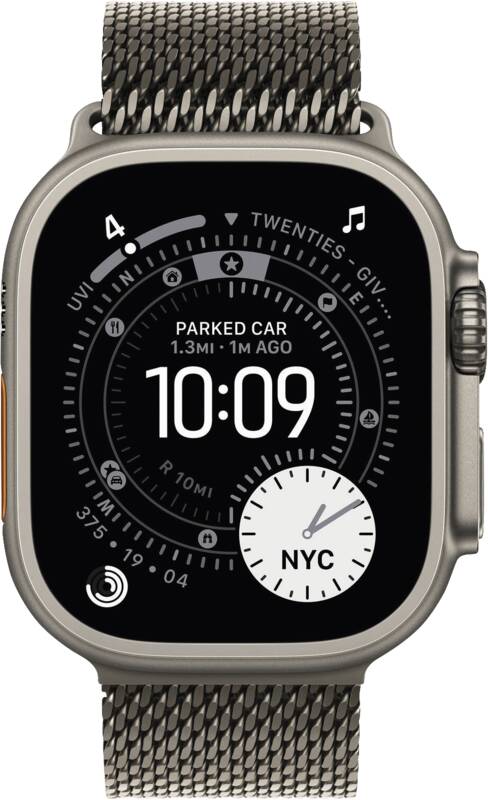 Watch Ultra 3 GPS + Cellular, 49mm, Titan, Gr. S, naturfarbe