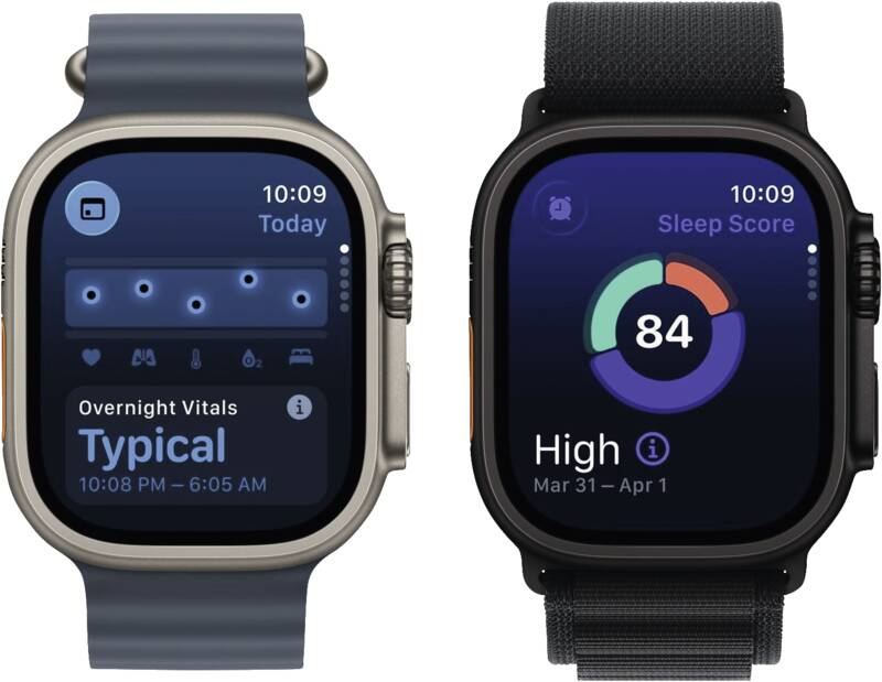 Watch Ultra 3 GPS + Cellular, 49mm, Titan, Gr. S, schwarzes