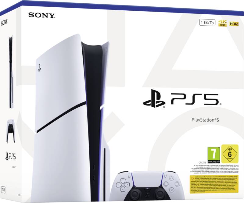 PlayStation 5 1TB SSD inkl. Laufwerk Slim (E-Chassis)
