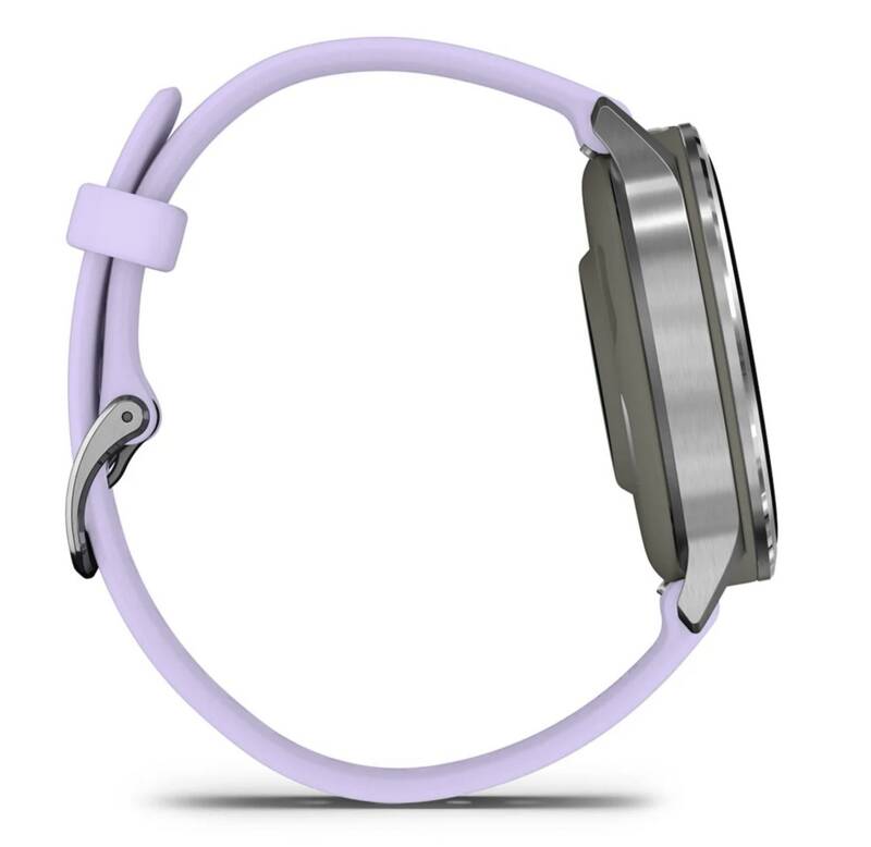 Venu 4 - 41 mm Schnellwechsel-Silikon-Armband 18 mm Lavendel