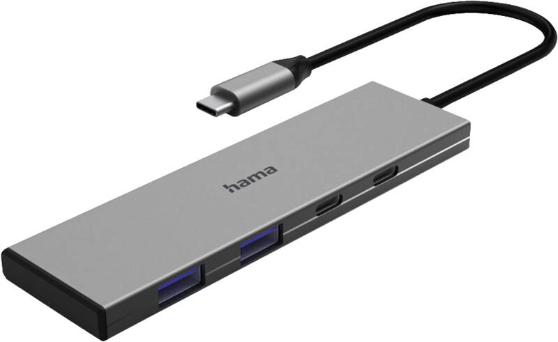 200147 USB-C-Hub, 4 Ports, 2A2C, Gen2, PD
