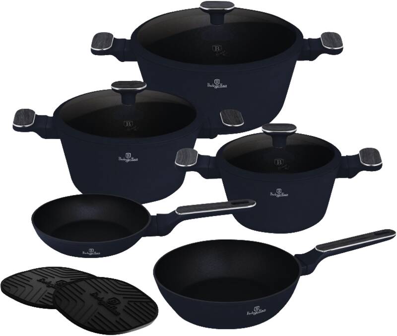 10-teiliges Kochgeschirr-Set Deep Sea Collection