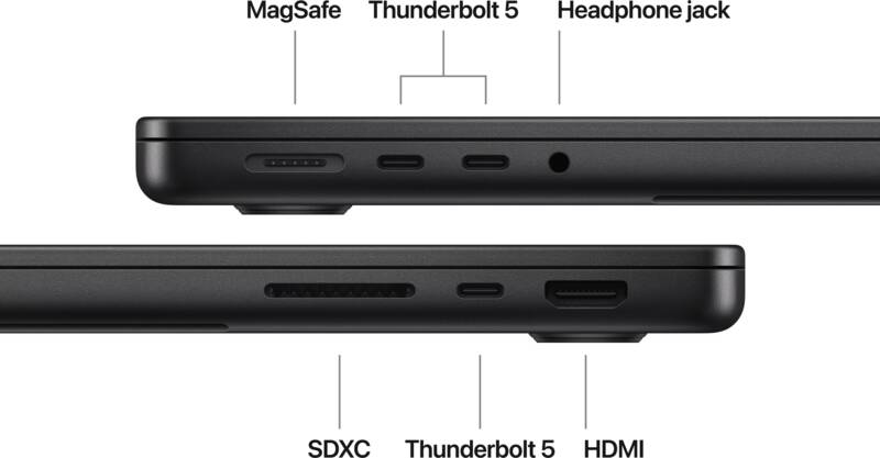 MacBook Pro 14" M4 Pro 24 GB, 1 TB SSD, 12 C, 16 C Gr.