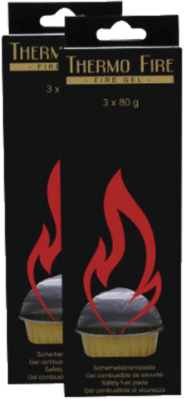 Thermo Fire Sicherheitsbrennpaste 3x80g Einweg