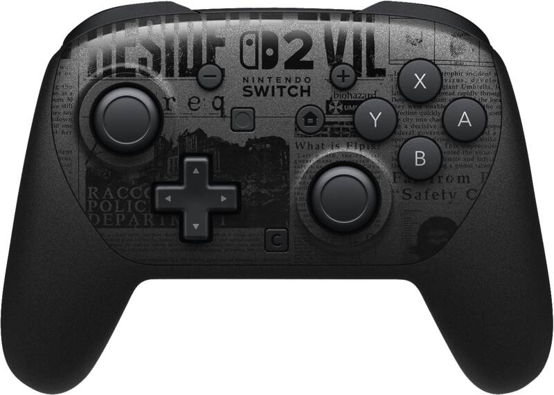 Nintendo Switch 2 Pro Controller Resident Evil Requiem Editi