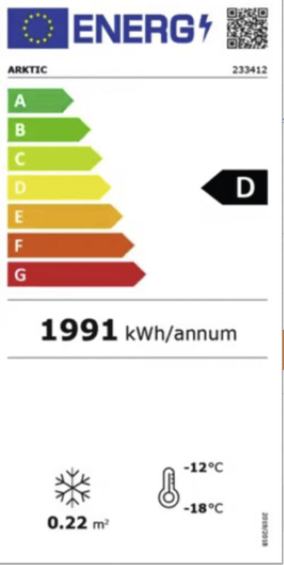 mit Glastür 90 Liter
