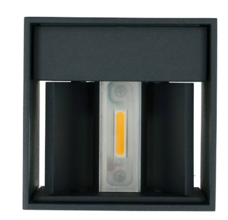 LED-Wandleuchte BIG-BOX anthrazit RAL7016