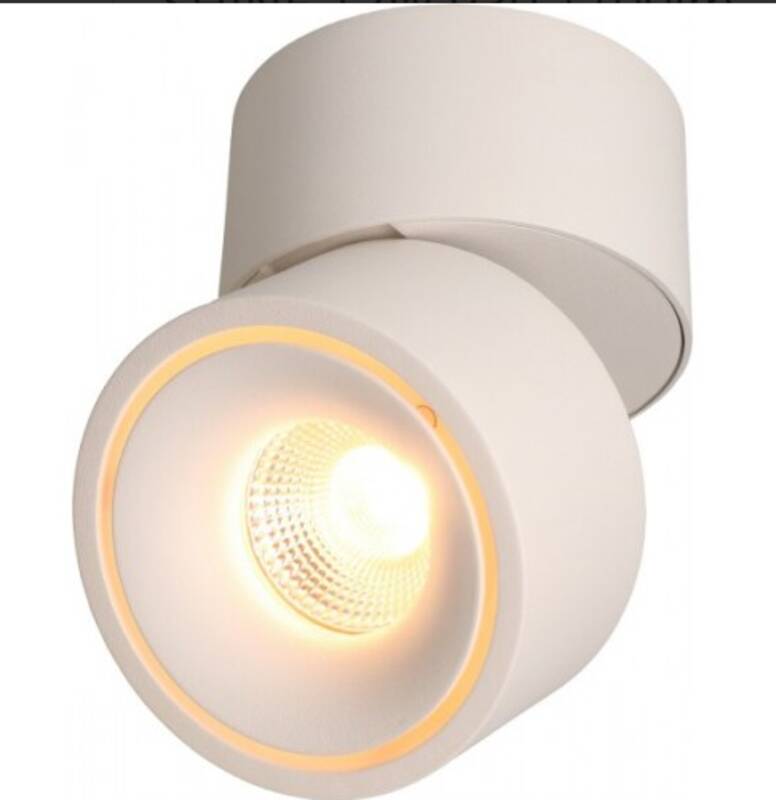 LED-Deckenspot BIG SHINE matt weiss 3000K 1100lm 36°