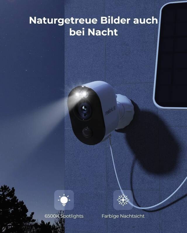 Argus B350 4K Wifi Kamera + Solarpanel