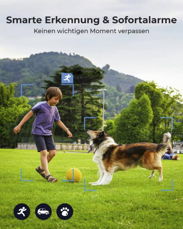 Argus B350 4K Wifi Kamera + Solarpanel