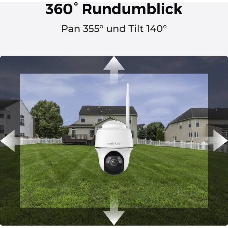 Argus B440 4K PT Wifi Kamera + Solarpanel