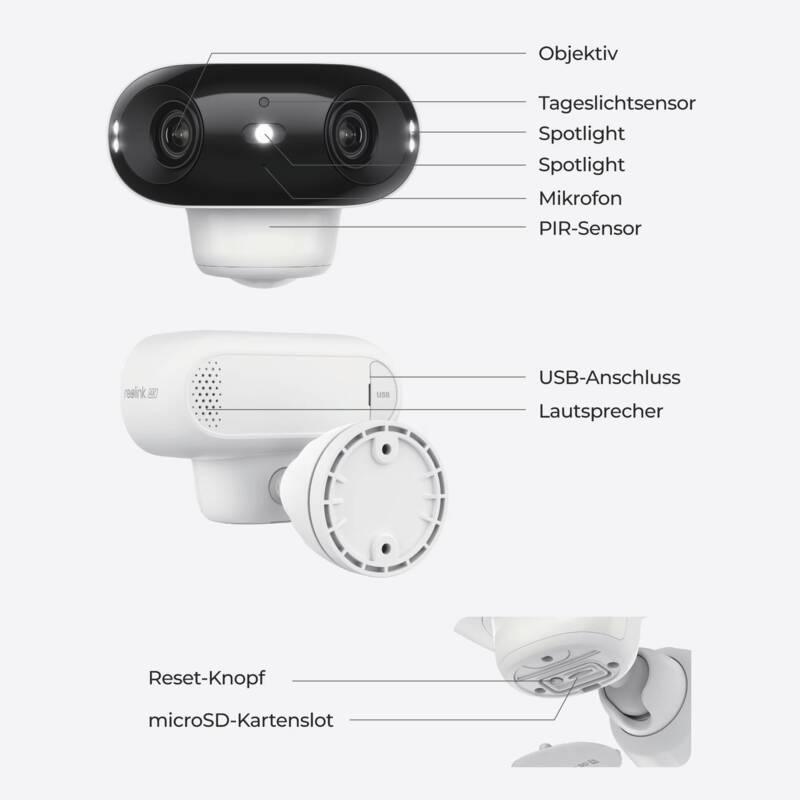 Argus B740X 180° 4K UHD Kamera