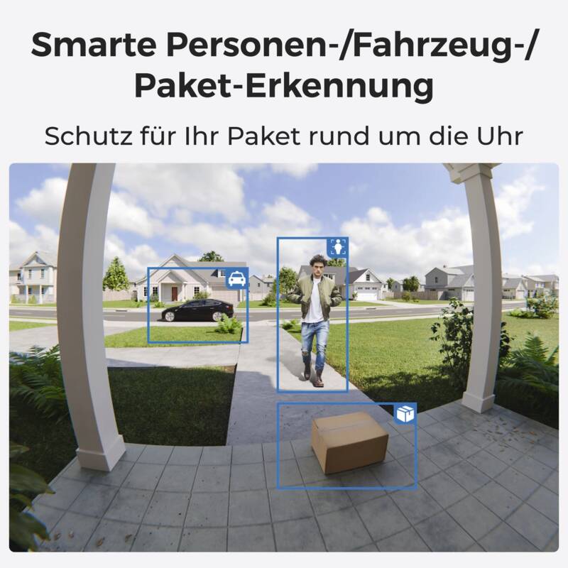 D340B 2K+ Battery Doorbell Chime + 64GB SD
