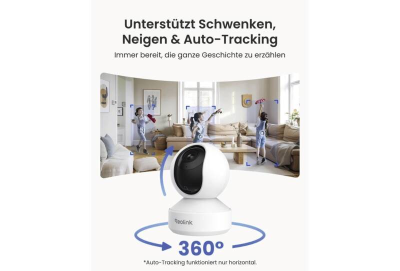 E340 4K PTZ Wifi Kamera 3x Zoom