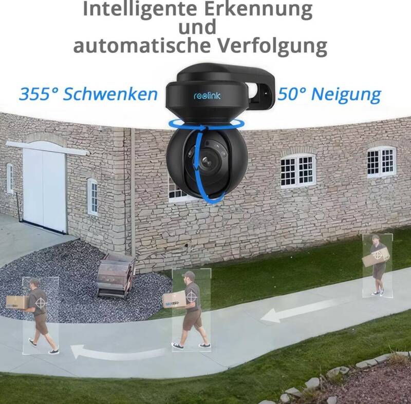 E540 2K+ PTZ Outdoor Wifi Kamera