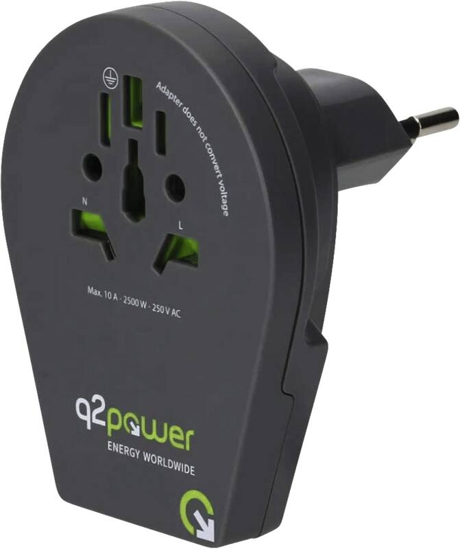 Q2 Power Welt Adapter CH/IT/BRA