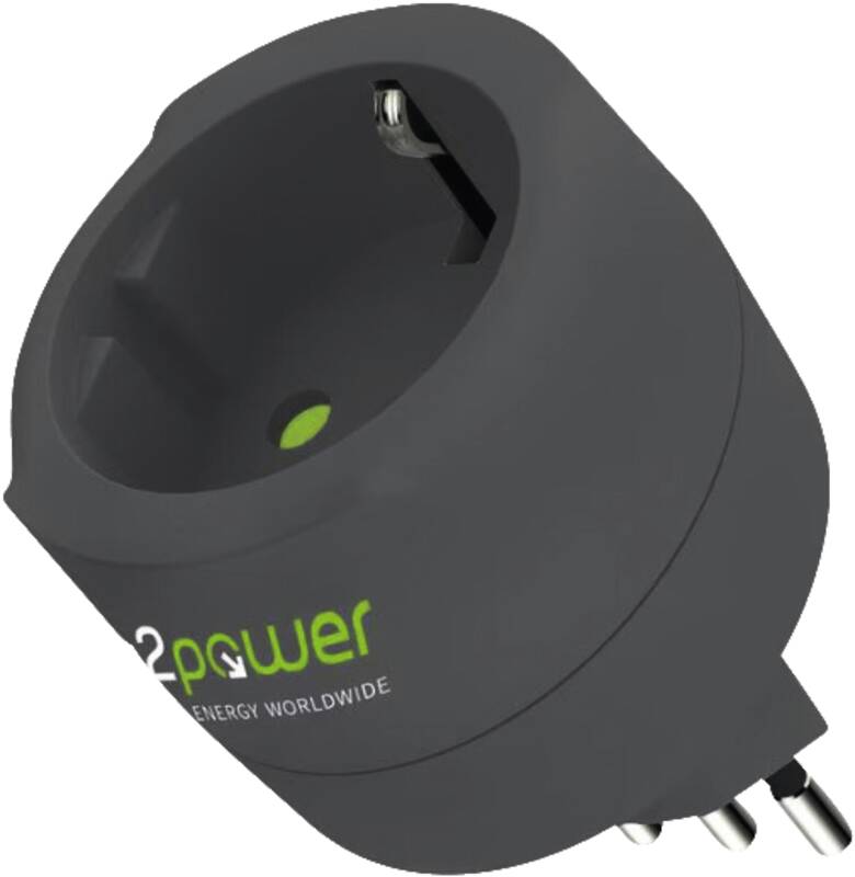 Q2 Power Europe Adapter CH+IT+BRA