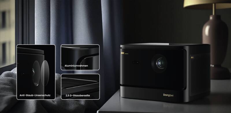 Dangbei Mars Pro2 4K Laser Beamer Bundle