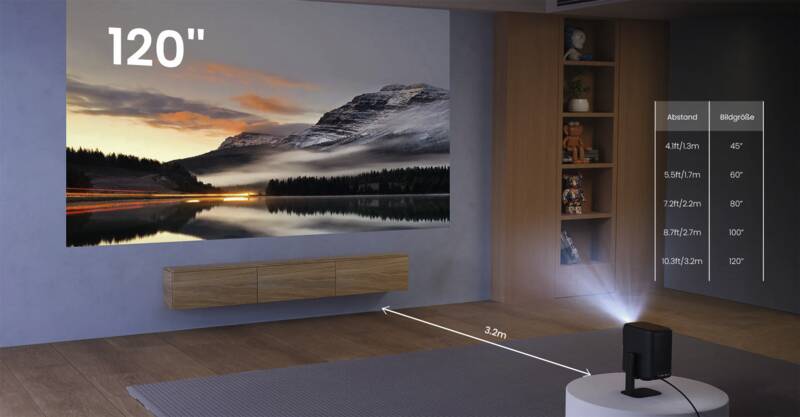 Dangbei N2 Full HD LCD Beamer - grey