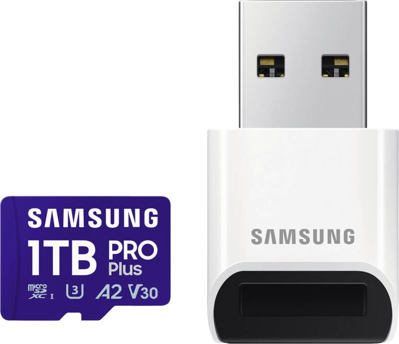 PRO Plus (2023) 1TB microSDXC inkl. USB-Kartenleser