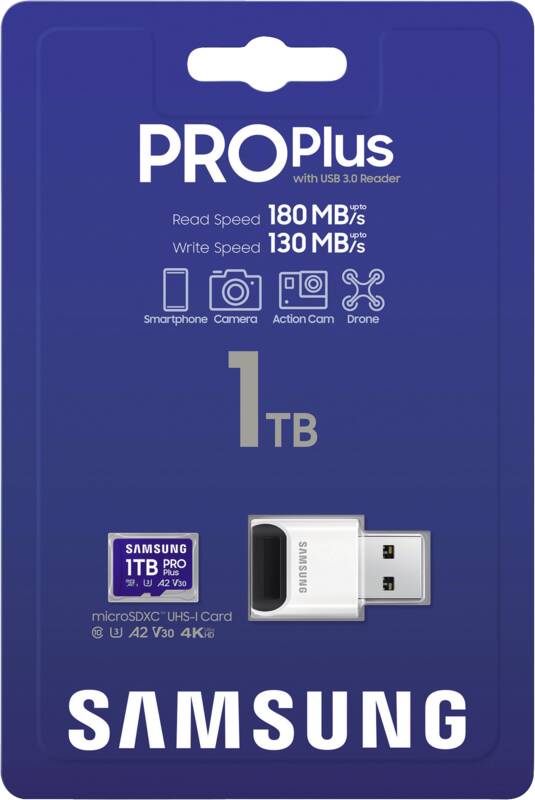 PRO Plus (2023) 1TB microSDXC inkl. USB-Kartenleser