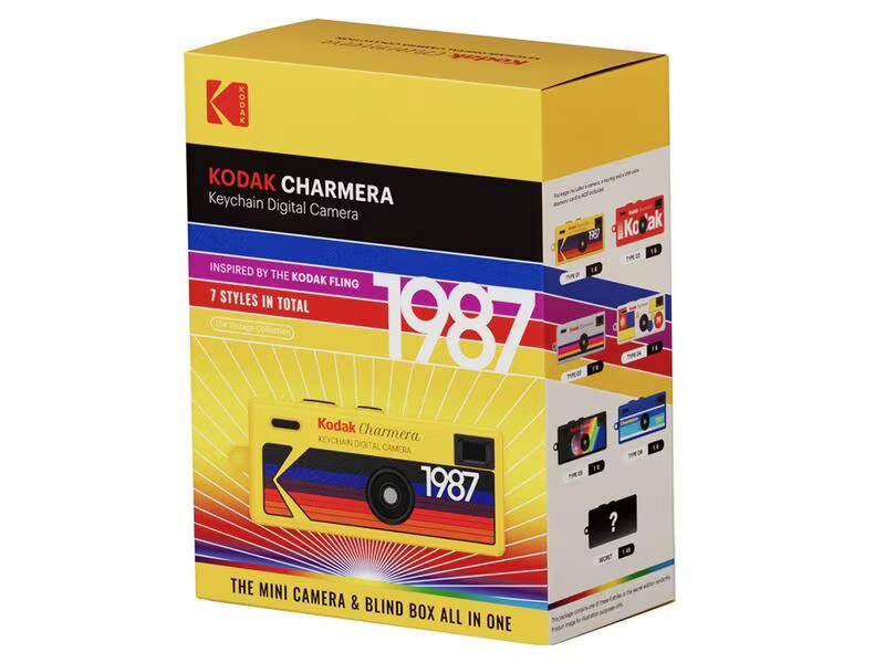 Charmera Schlüsselanhänger Digitalkamera