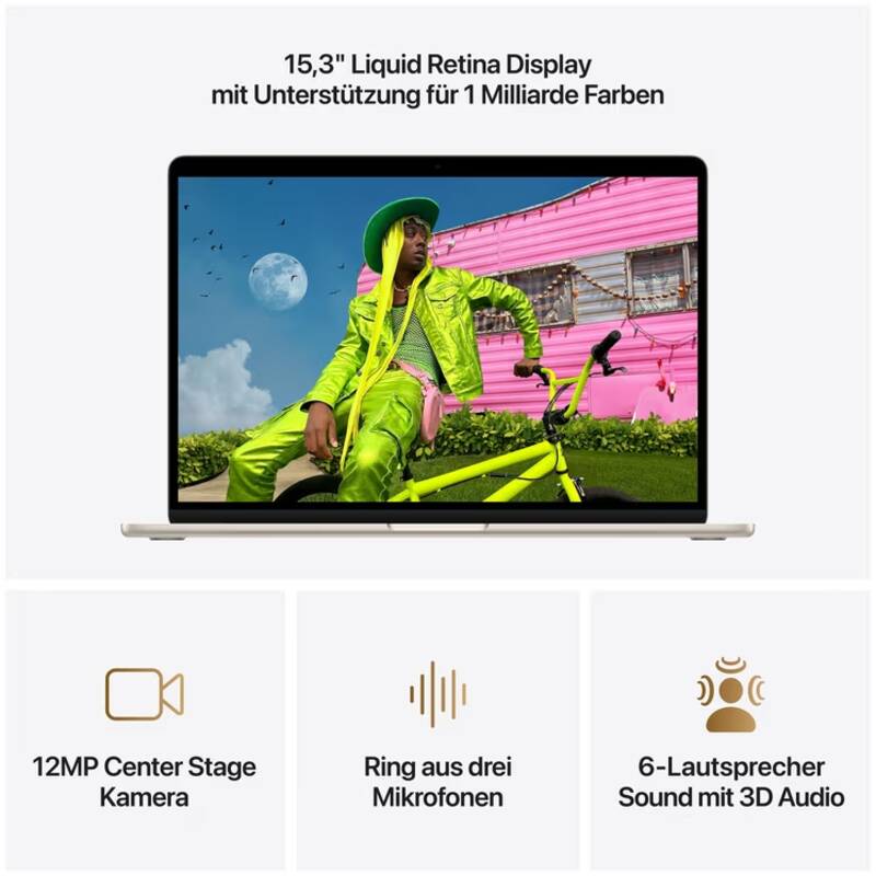 Macbook Air 15 M5 10 Core GPU 16 GB RAM 1 TB SSD CH