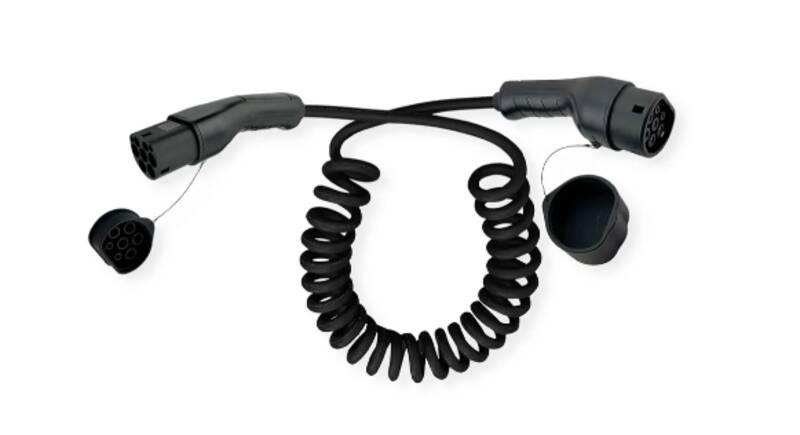 EV-Ladekabel 3ph, 32A, 22kW, 5.0m, Spiral