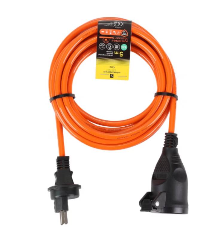 Verlängerungskabel T23 IP55 5m; EPR-PUR H07BQ-F 3G1.5mm2