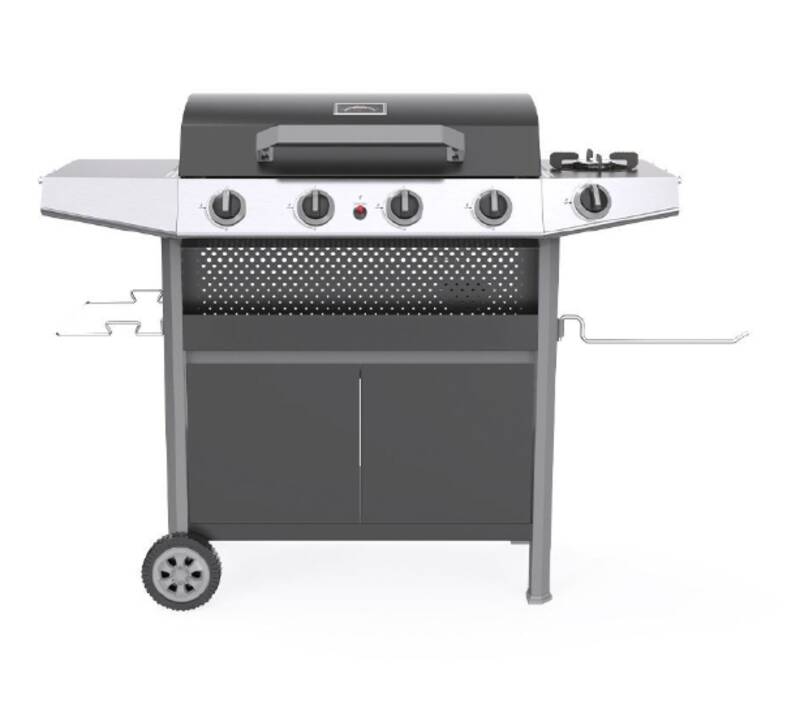 Gasgrill Easy 4 Brenner + Seitenbrenner