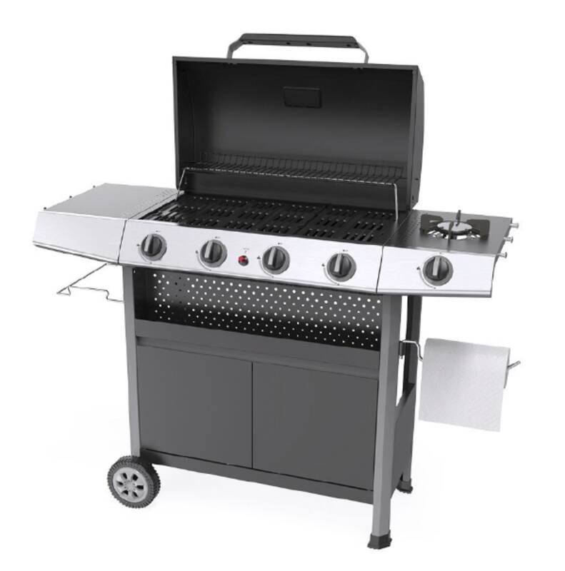 Gasgrill Easy 4 Brenner + Seitenbrenner