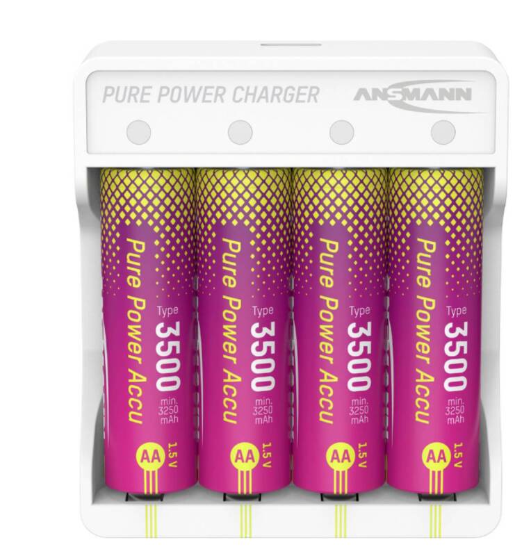 Lademodul speziell entwickelt für 1.5V Li-Ion Pure Power Akk