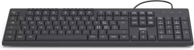 77173052 USB-Tastatur CK-200, Schwarz, QWERTZ CH