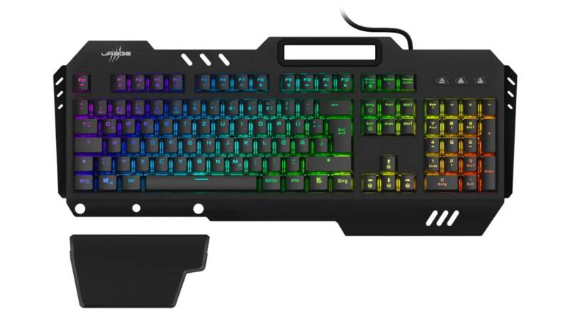 77217824 Exodus 800 Mechanical, Blaue Switches, Schwarz