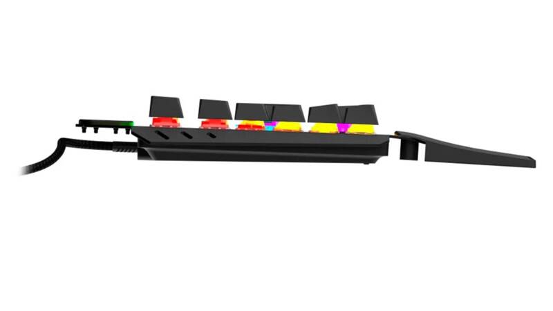 77217824 Exodus 800 Mechanical, Blaue Switches, Schwarz