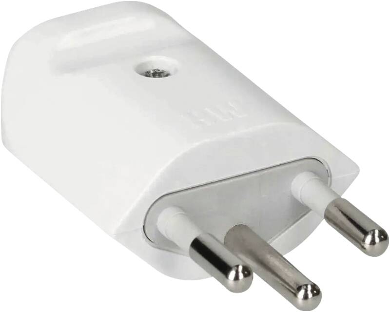 Stecker MH Typ 12 3-polig weiss