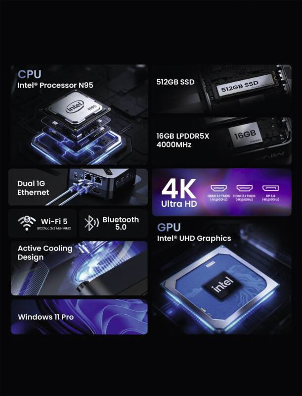 Z95 (512 GB, 16 GB, Intel N95)